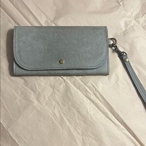 Elegant Gray Women's Clutch Wallet